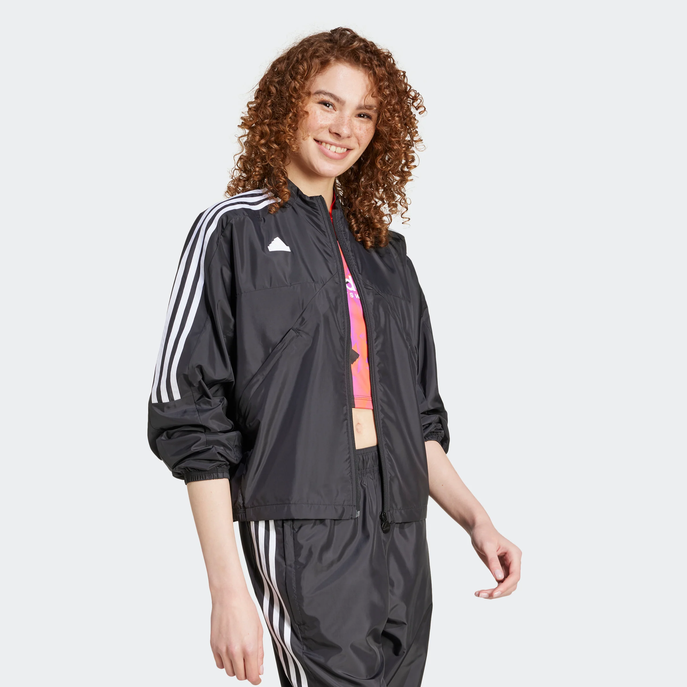 סווטשירט לנשים Tiro Cut 3-Stripes בצבע שחור - Image 7