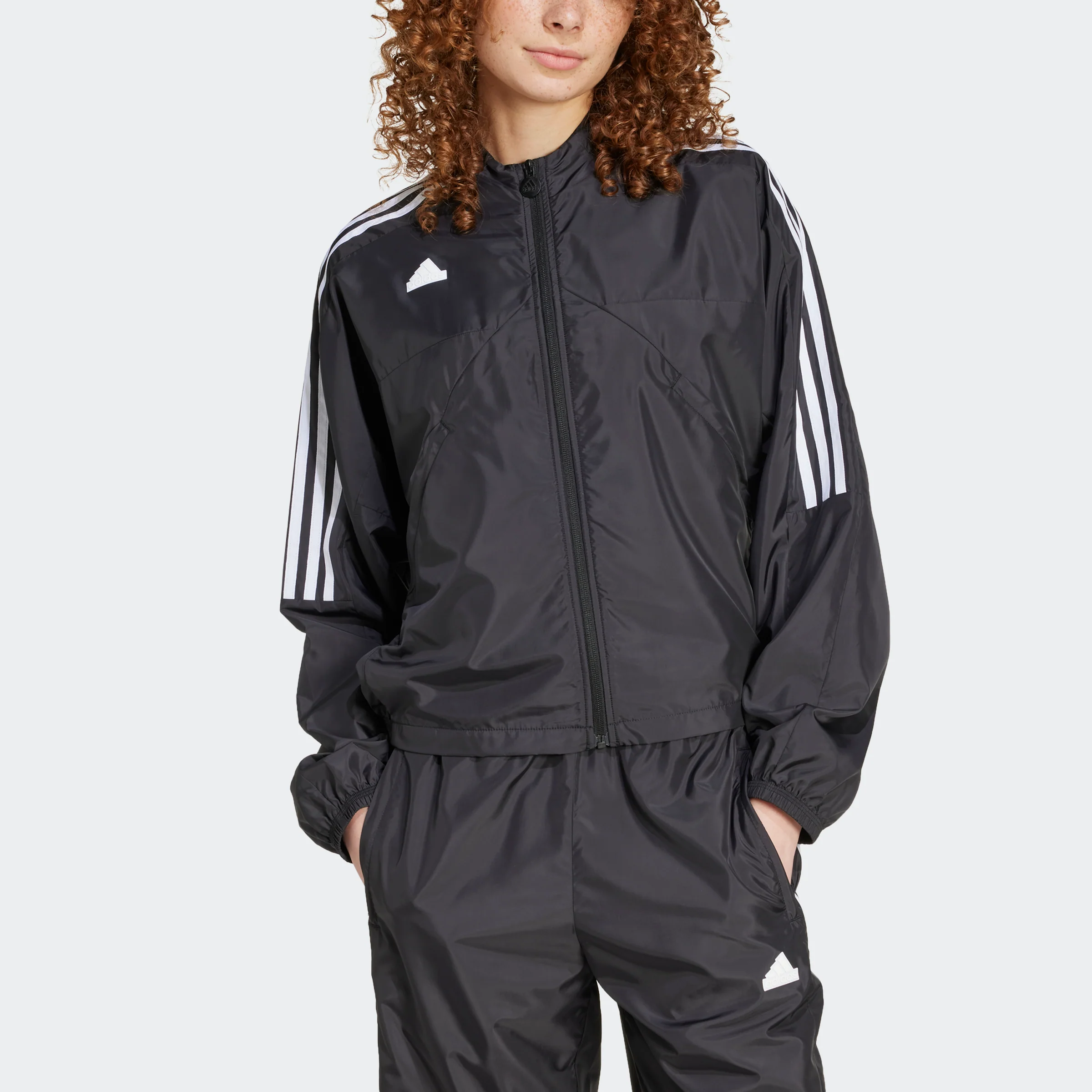 סווטשירט לנשים Tiro Cut 3-Stripes בצבע שחור - Image 8