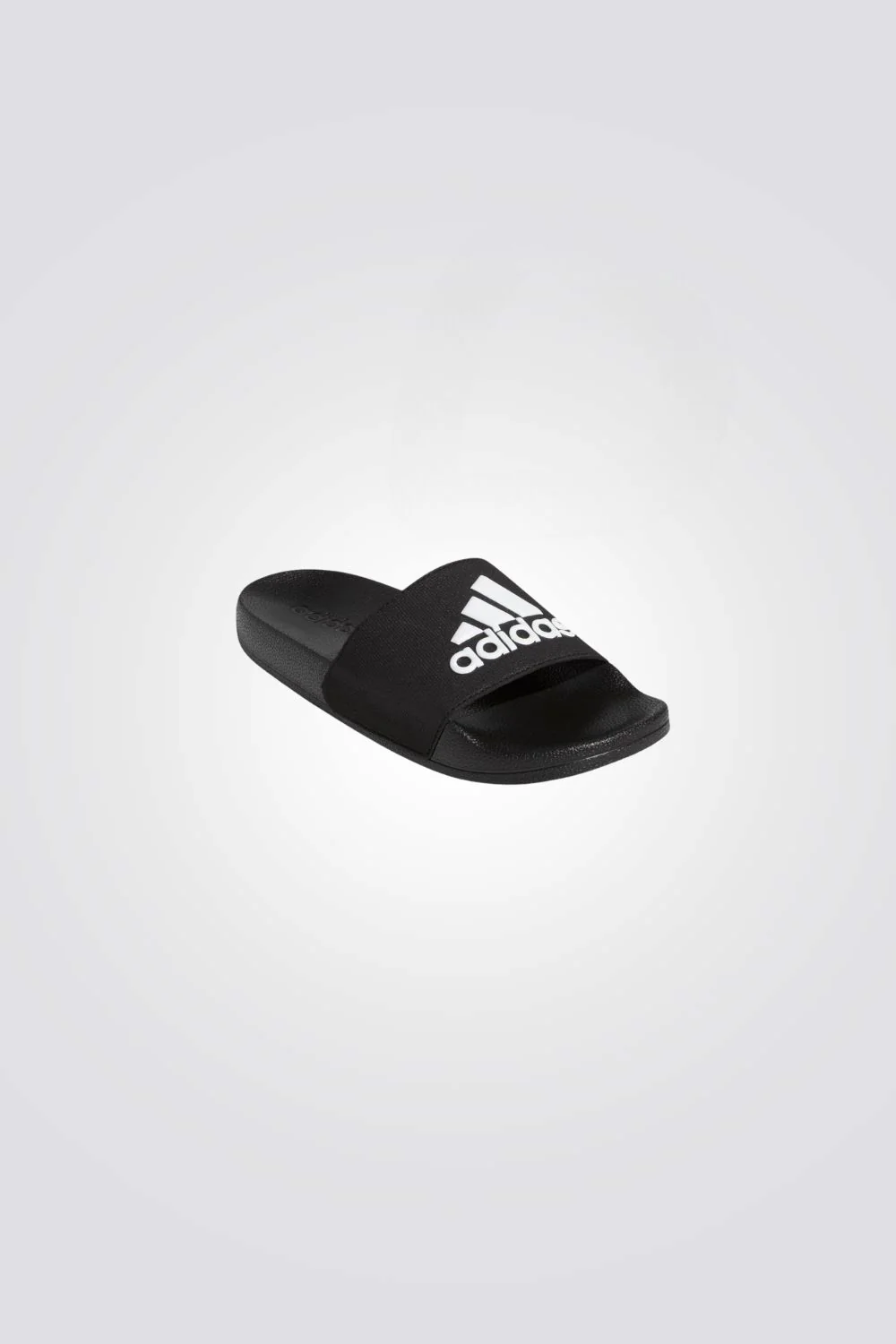 כפכפים לילדים ADILETTE SHOWER בצבע שחור ולבן - Image 2