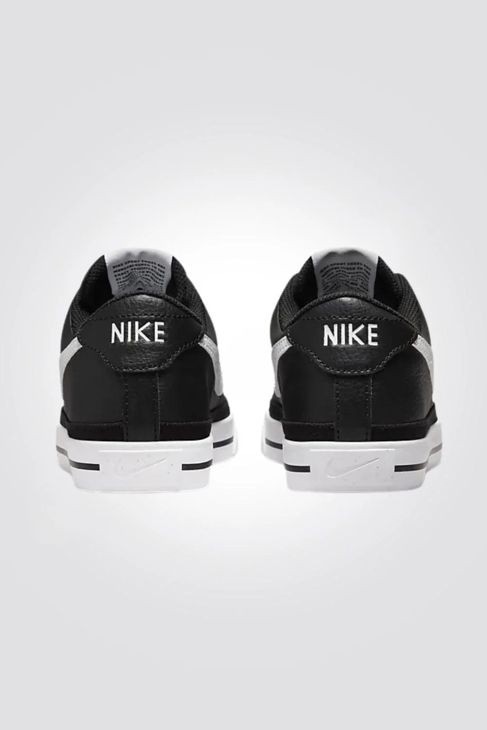 סניקרס לנשים Nike Court Legacy Next Nature בצבע שחור ולבן | נייקי - Image 4