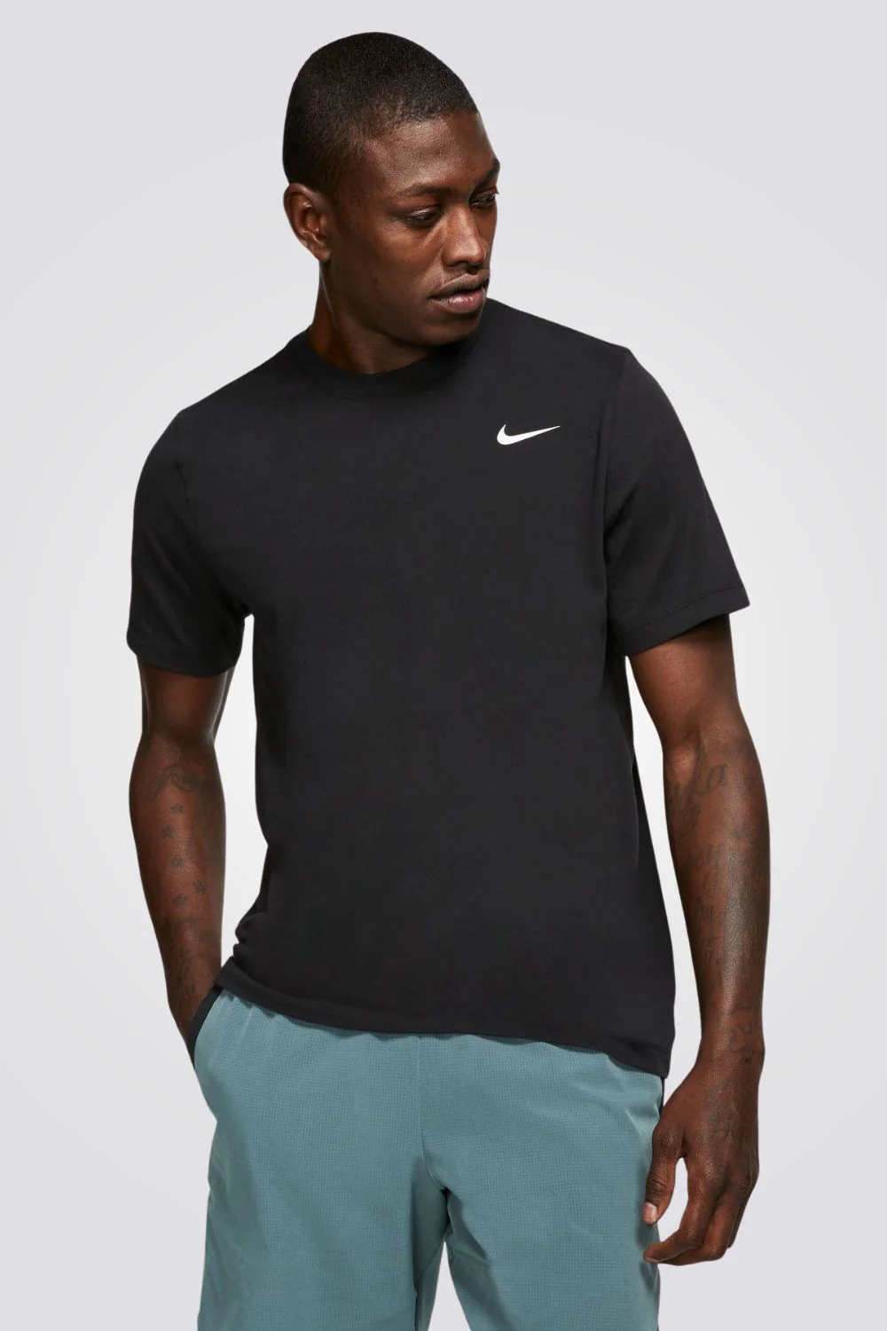 טישירט לגברים Dri-FIT בצבע שחור | נייקי