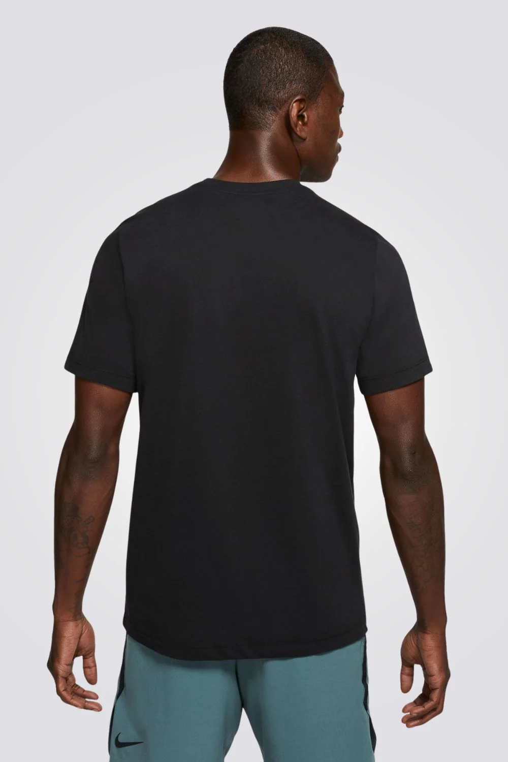 טישירט לגברים Dri-FIT בצבע שחור | נייקי - Image 2
