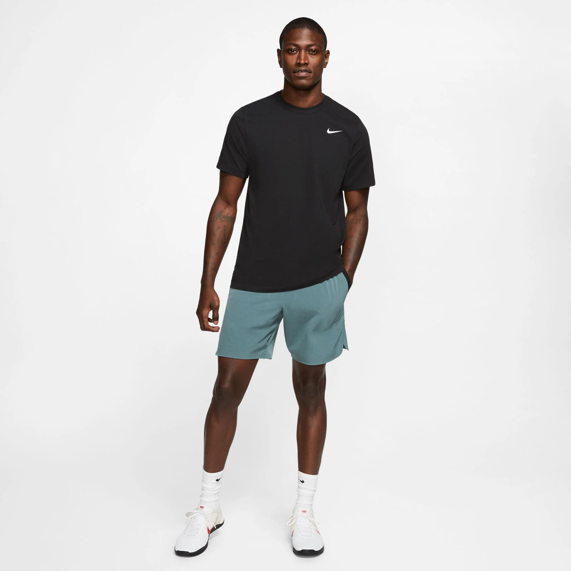 טישירט לגברים Dri-FIT בצבע שחור | נייקי - Image 5