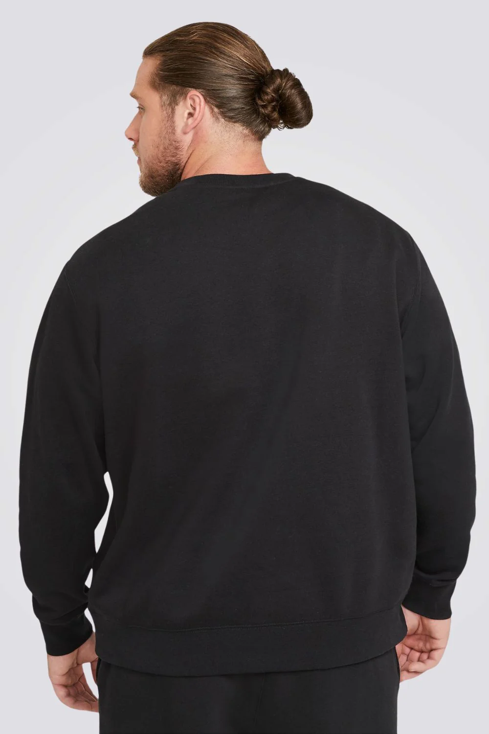 סווטשירט לגברים Sportswear Club Fleece בצבע שחור - Image 2