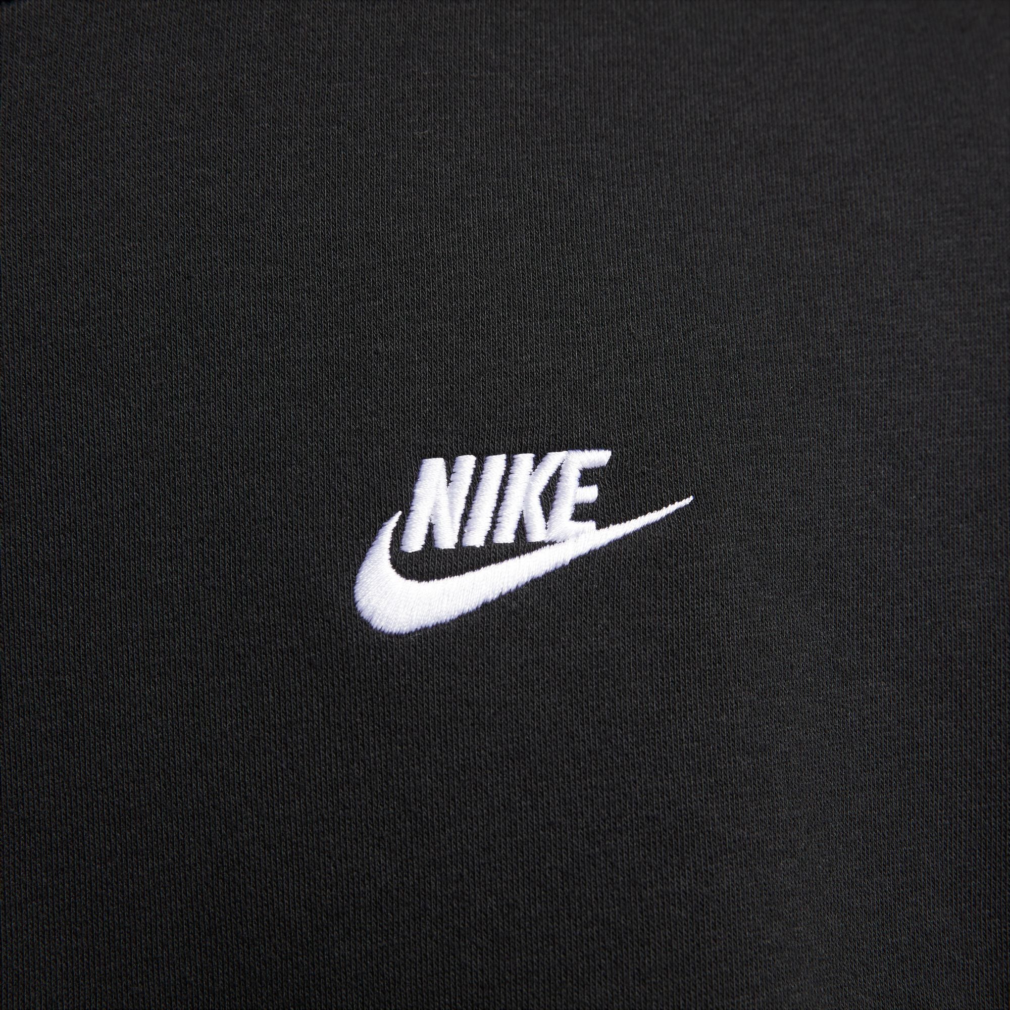 סווטשירט לגברים Sportswear Club Fleece בצבע שחור - Image 7
