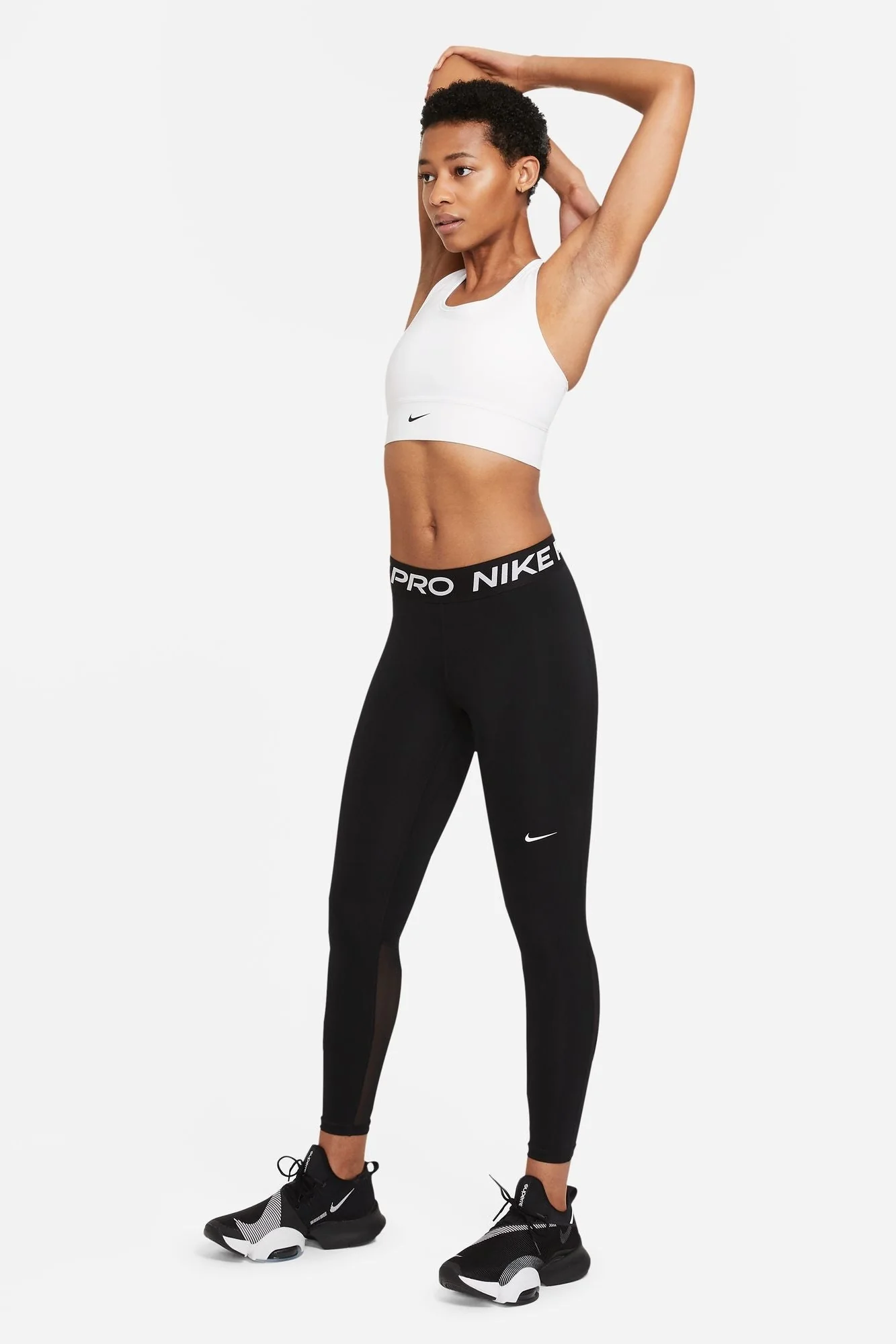 טייץ לנשים W NP 365 TIGHT בצבע שחור ולבן | נייקי - Image 6