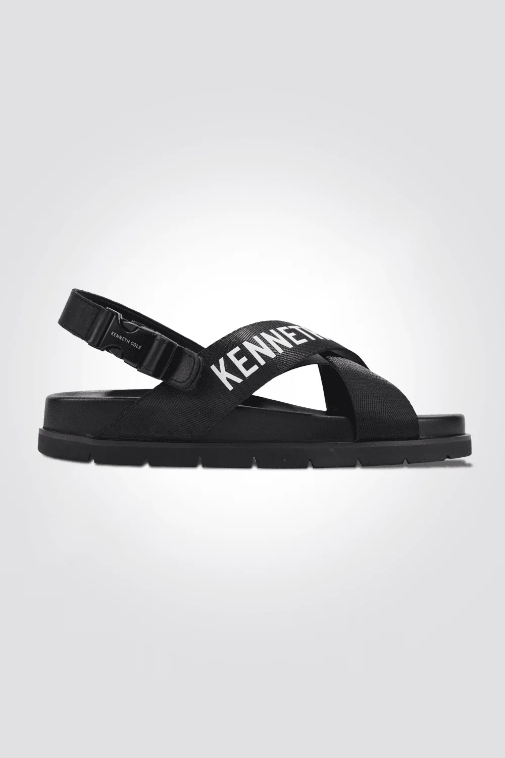 סנדלי FLAT ANKLE STRAP לנשים בצבע שחור