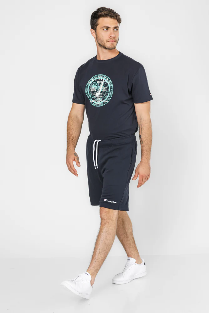 מכנסיים קצרים לגברים BERMUDA בצבע נייבי - Image 4