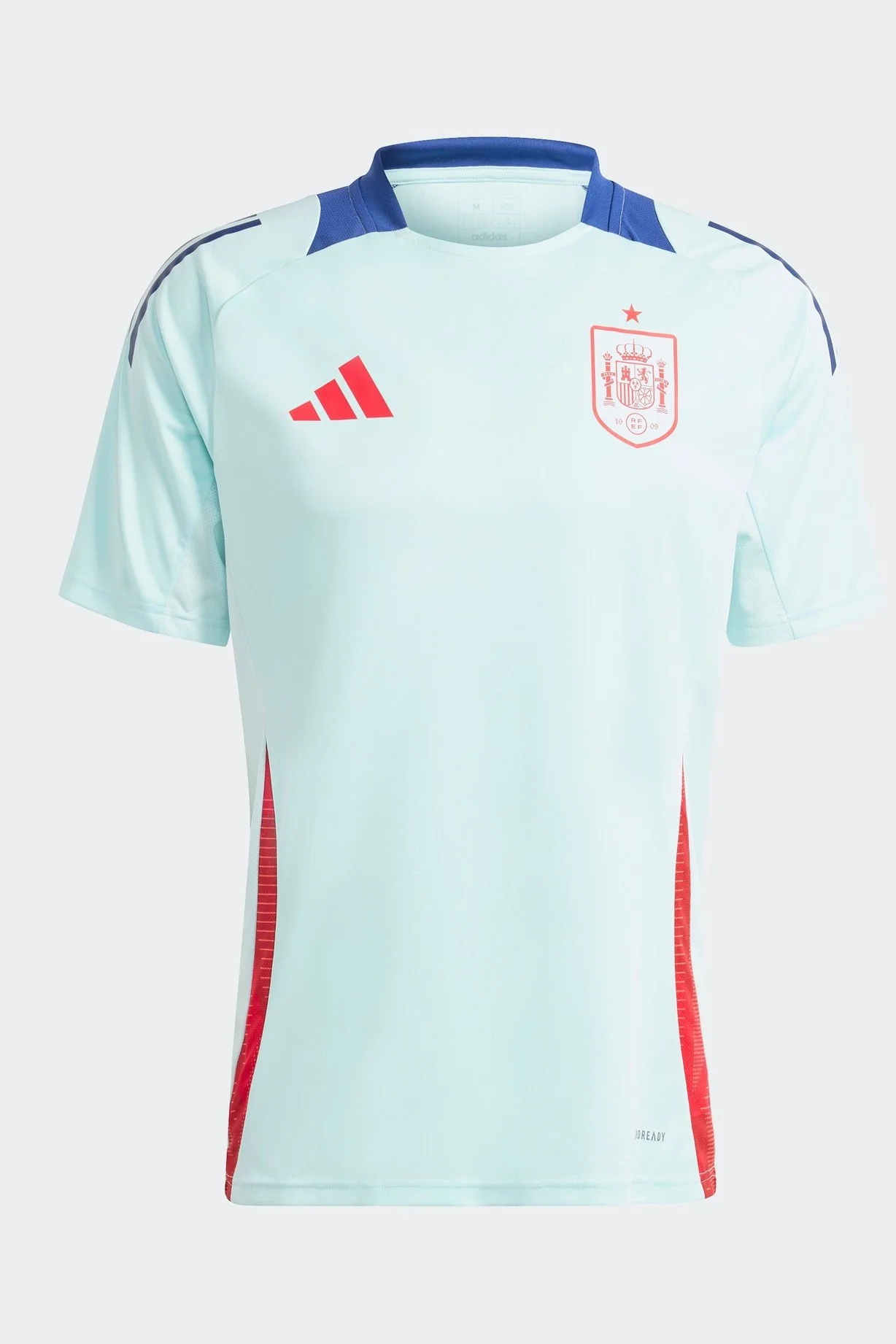 טישירט לגברים SPAIN TIRO 24 COMPETITION בצבע טורקיז ואדום - Image 5