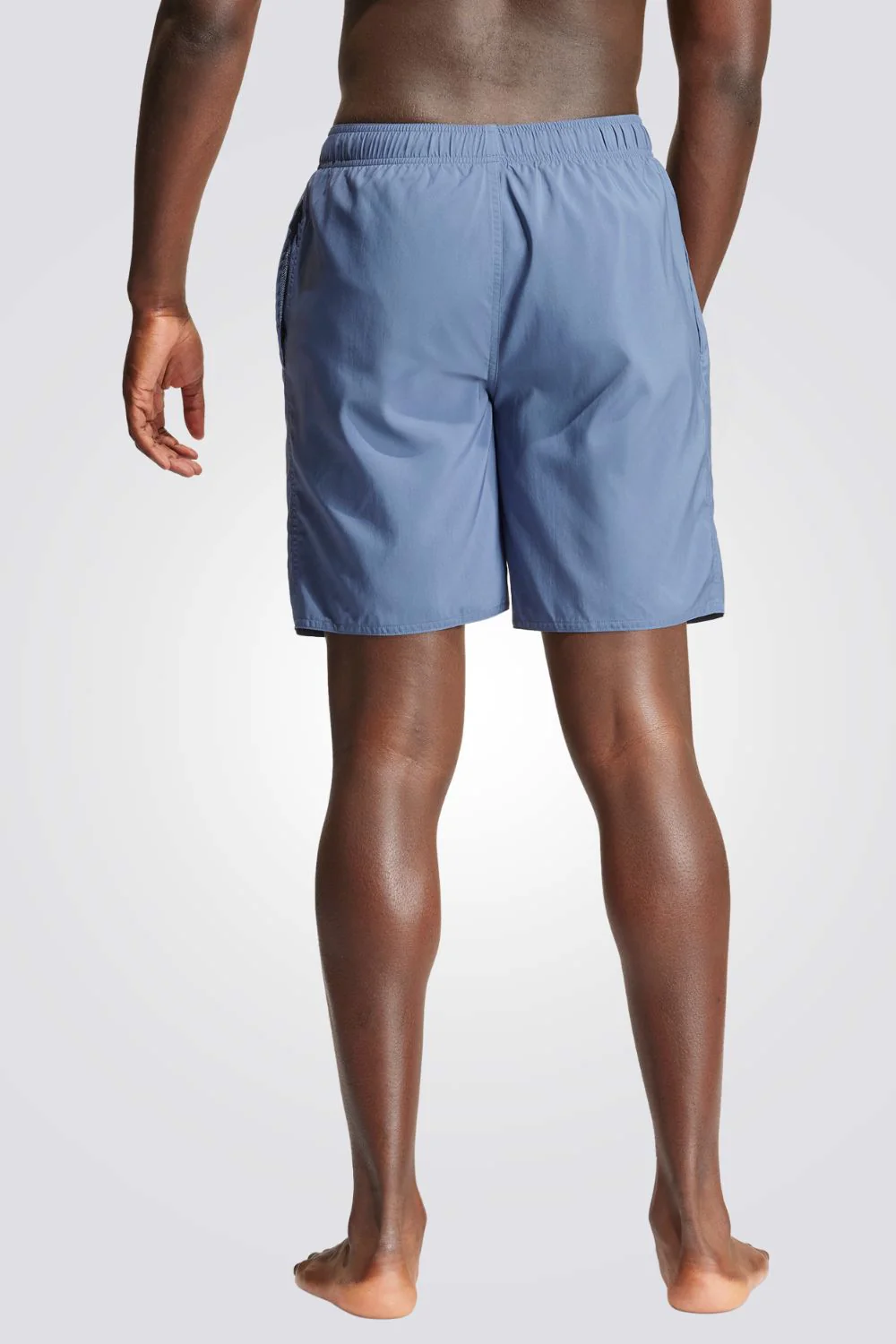 בגד ים לגברים 3-STRIPES CLX בצבע כחול ולבן - Image 2