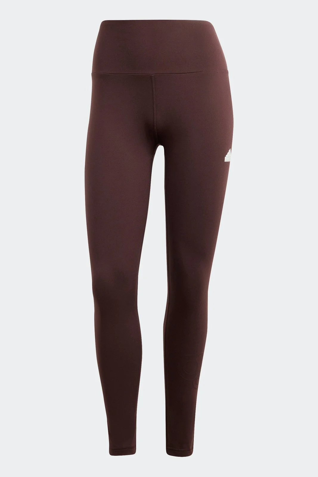 טייץ לנשים HIGH-WAISTED PRINT בצבע בורדו - Image 5