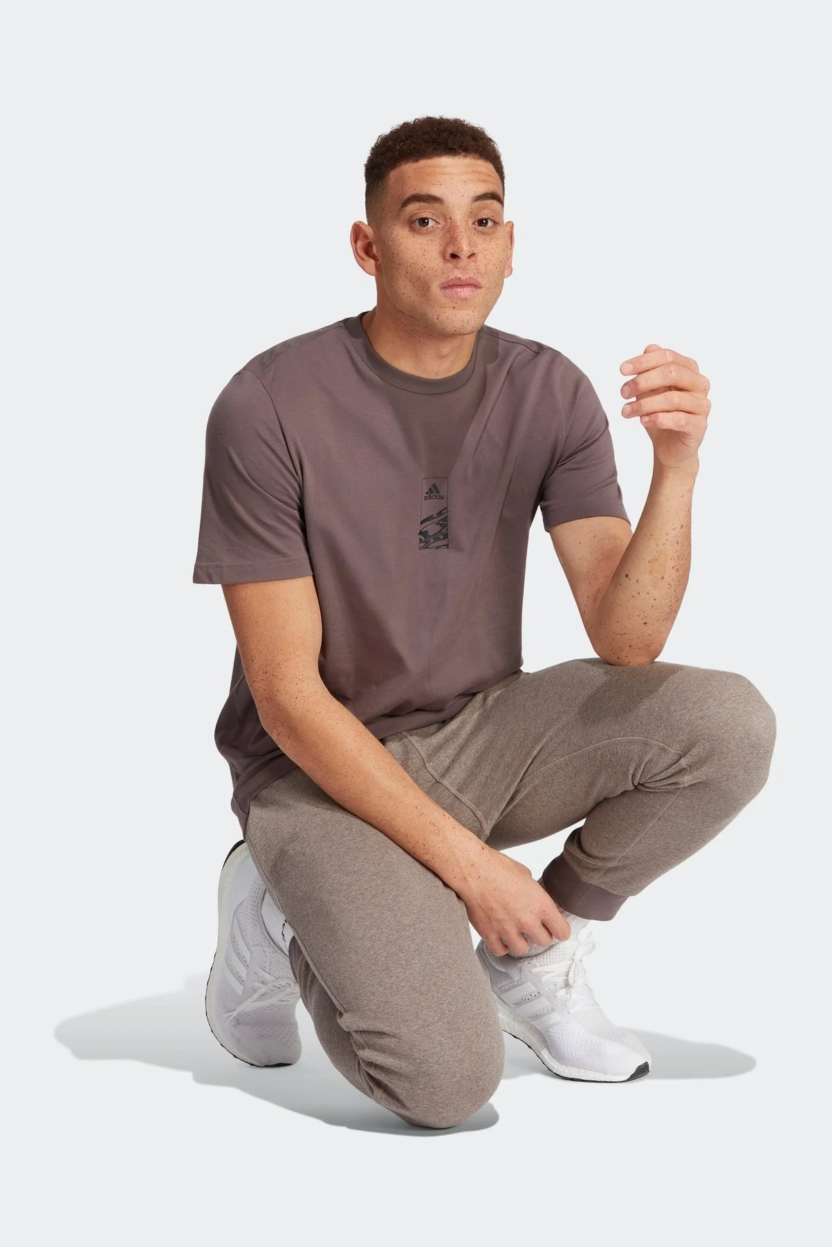 טישירט לגברים SPORTSWEAR MIRAGE בצבע חום - Image 3