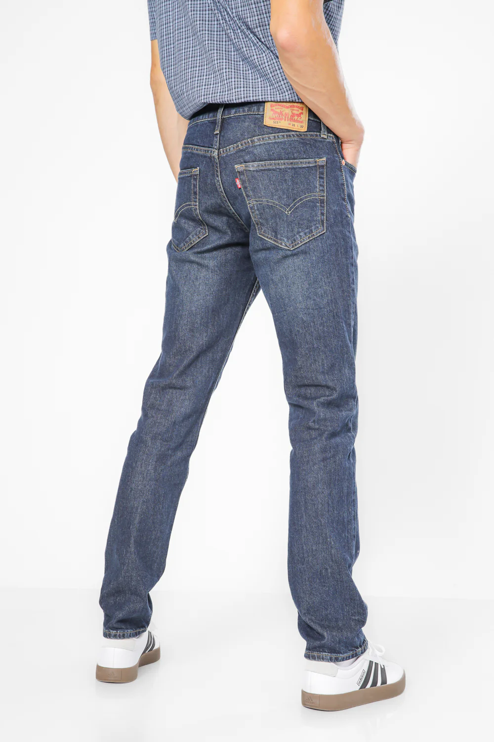 ג'ינס 511 Slim בצבע כחול כהה - Image 5