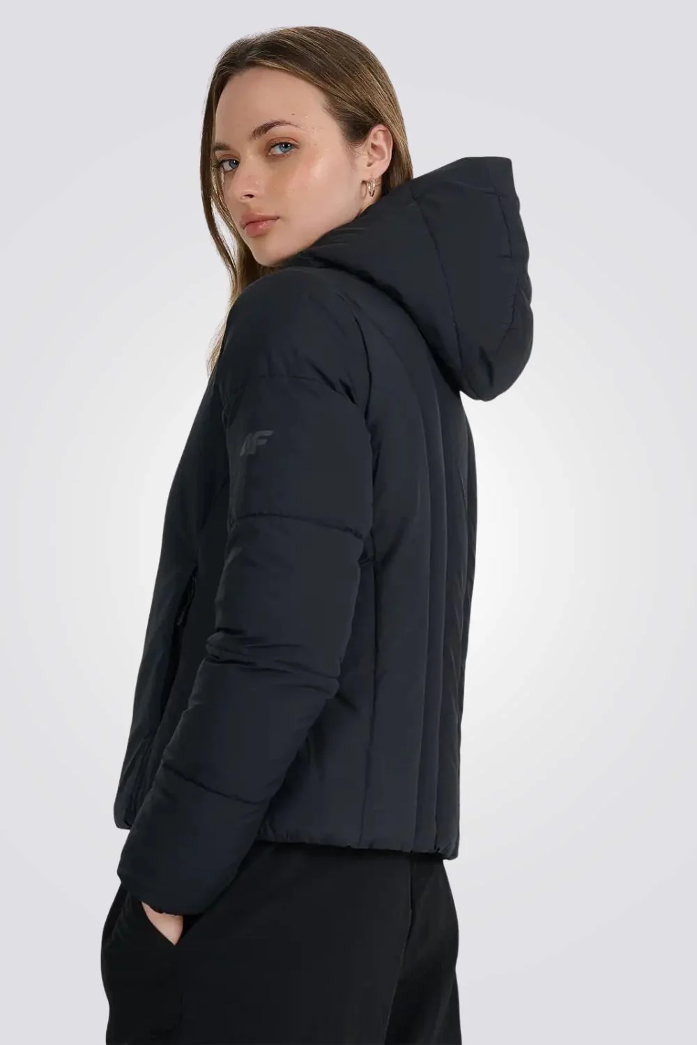 מעיל חורף DOWN JACKET לנשים | 4F - Image 4