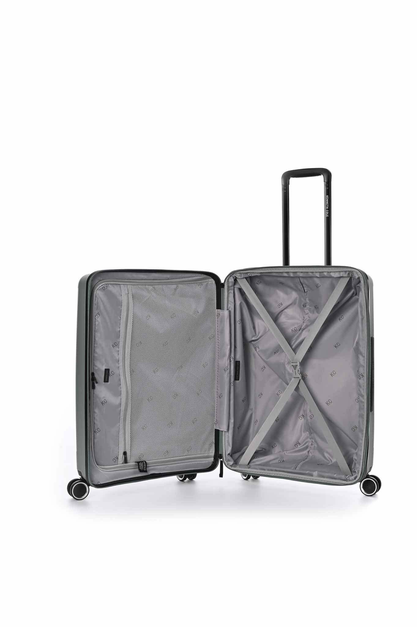 מזוודה קשיחה בינונית 24'' ESSENTIAL בצבע ירוק זית - Image 9