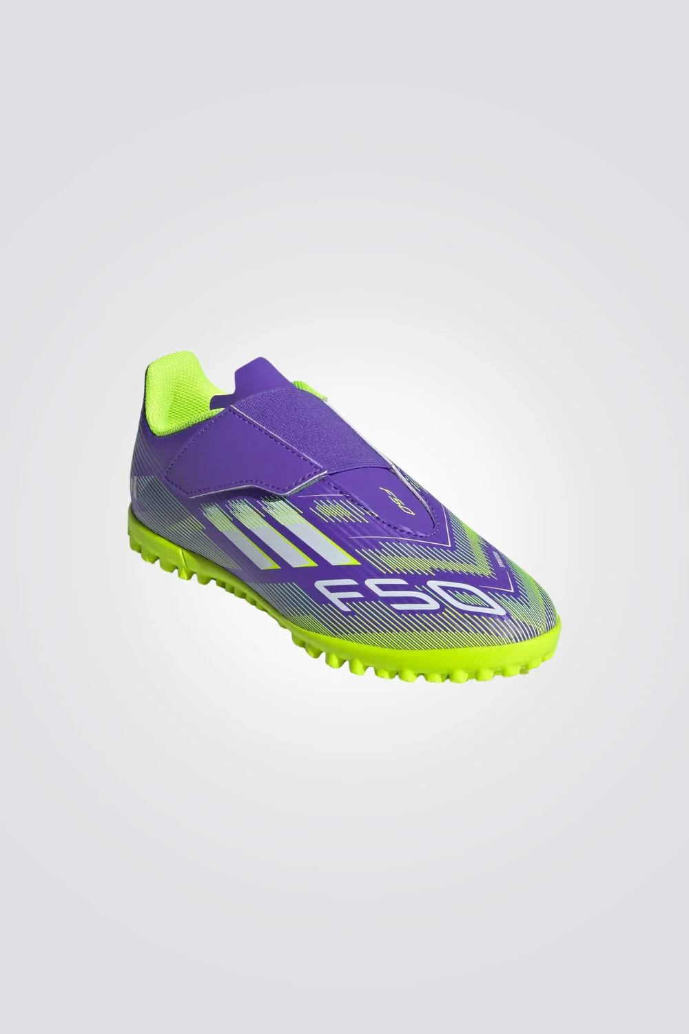 נעלי כדורגל F50 Club Hook-and-Loop Turf לילדים ולנוער - Image 2