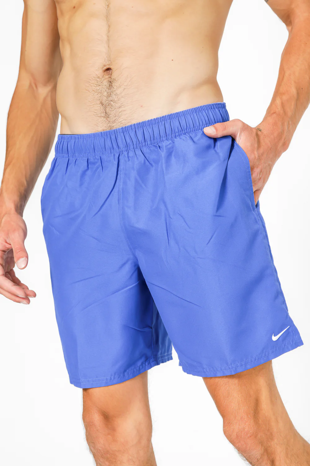 בגד ים NIKE ESSENTIAL בצבע כחול רויאל - Image 3