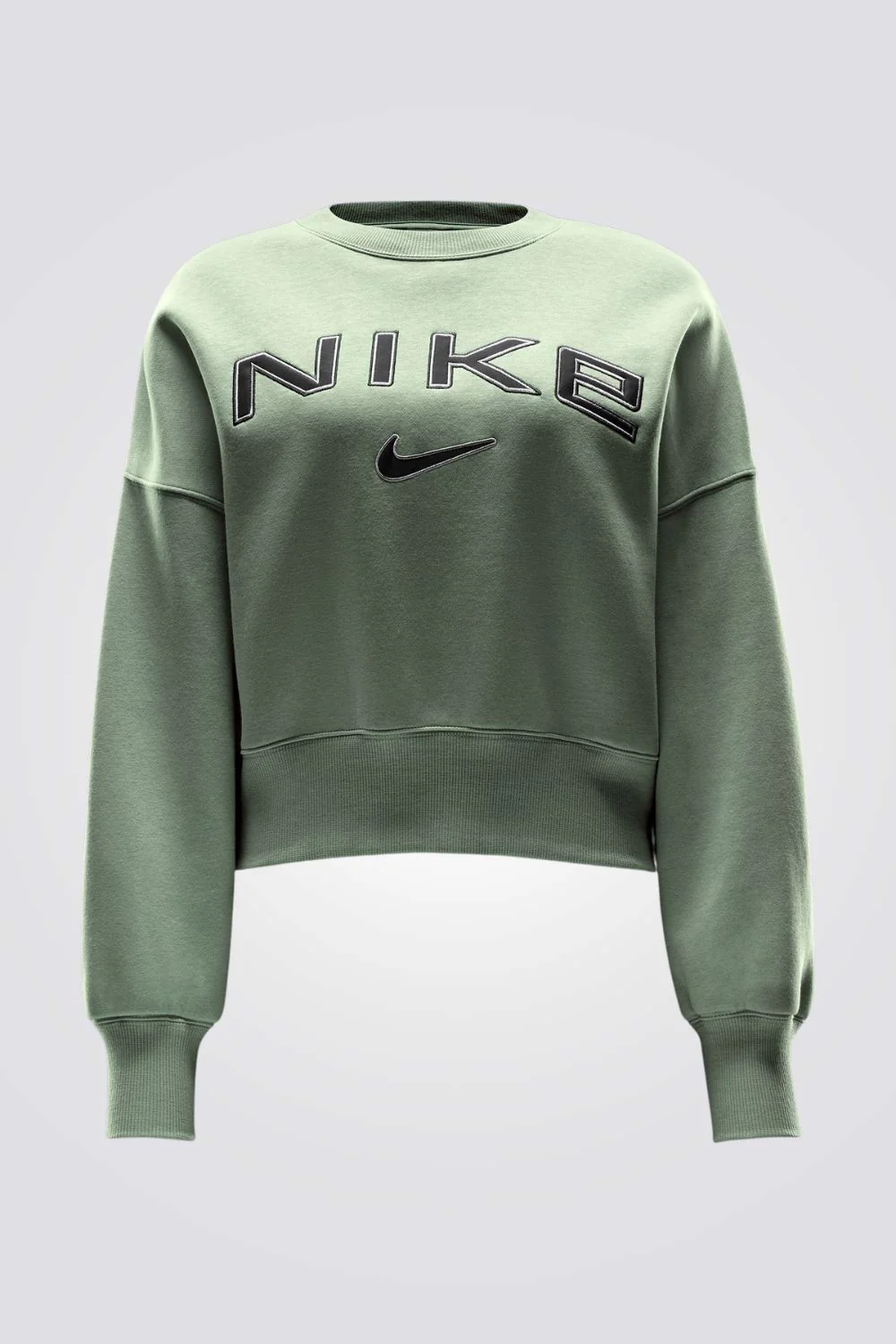 סווטשירט לנשים Sportswear Phoenix Fleece בצבע ירוק NIKE - Image 3
