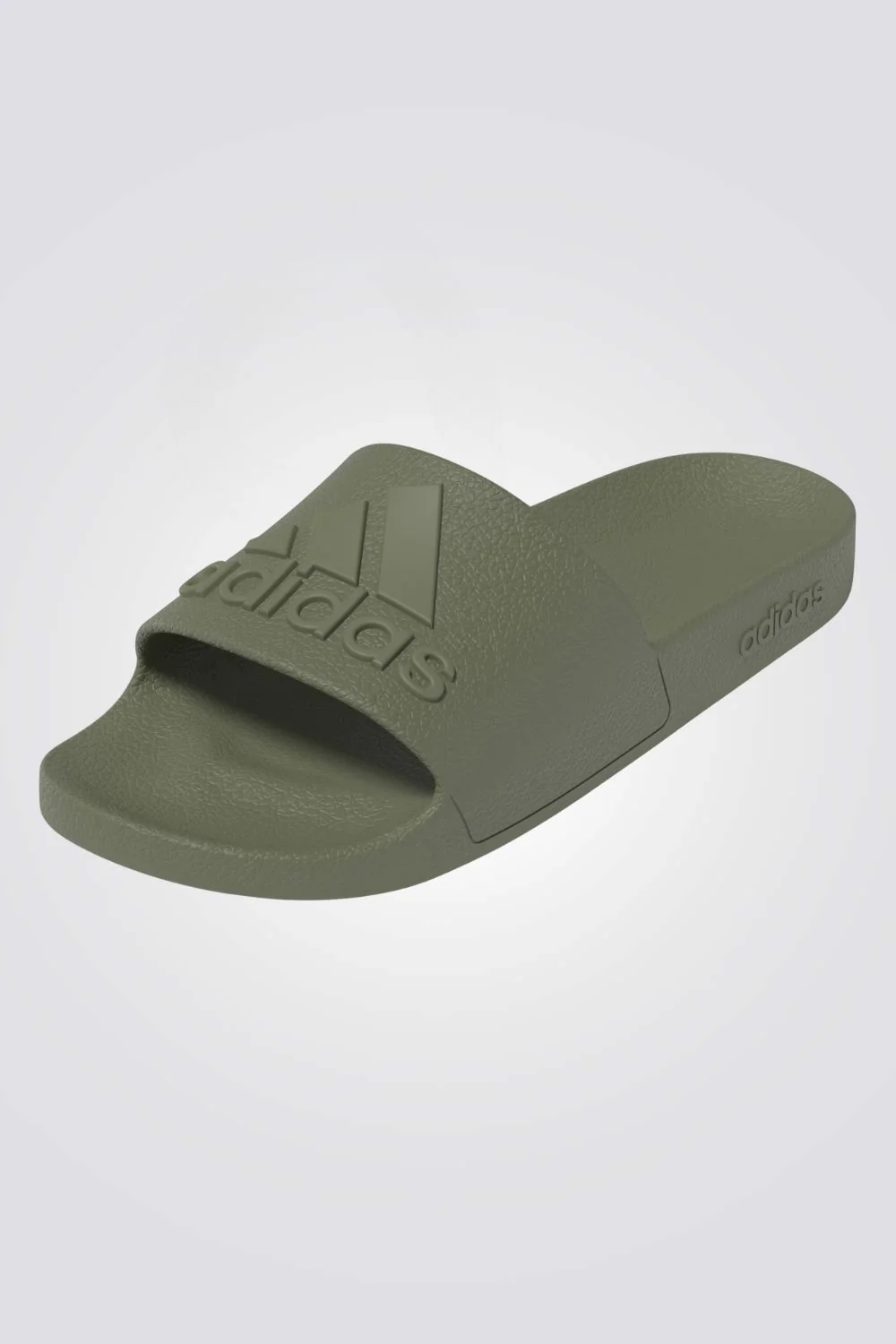 כפכפים ADILETTE AQUA בצבע ירוק זית - Image 3