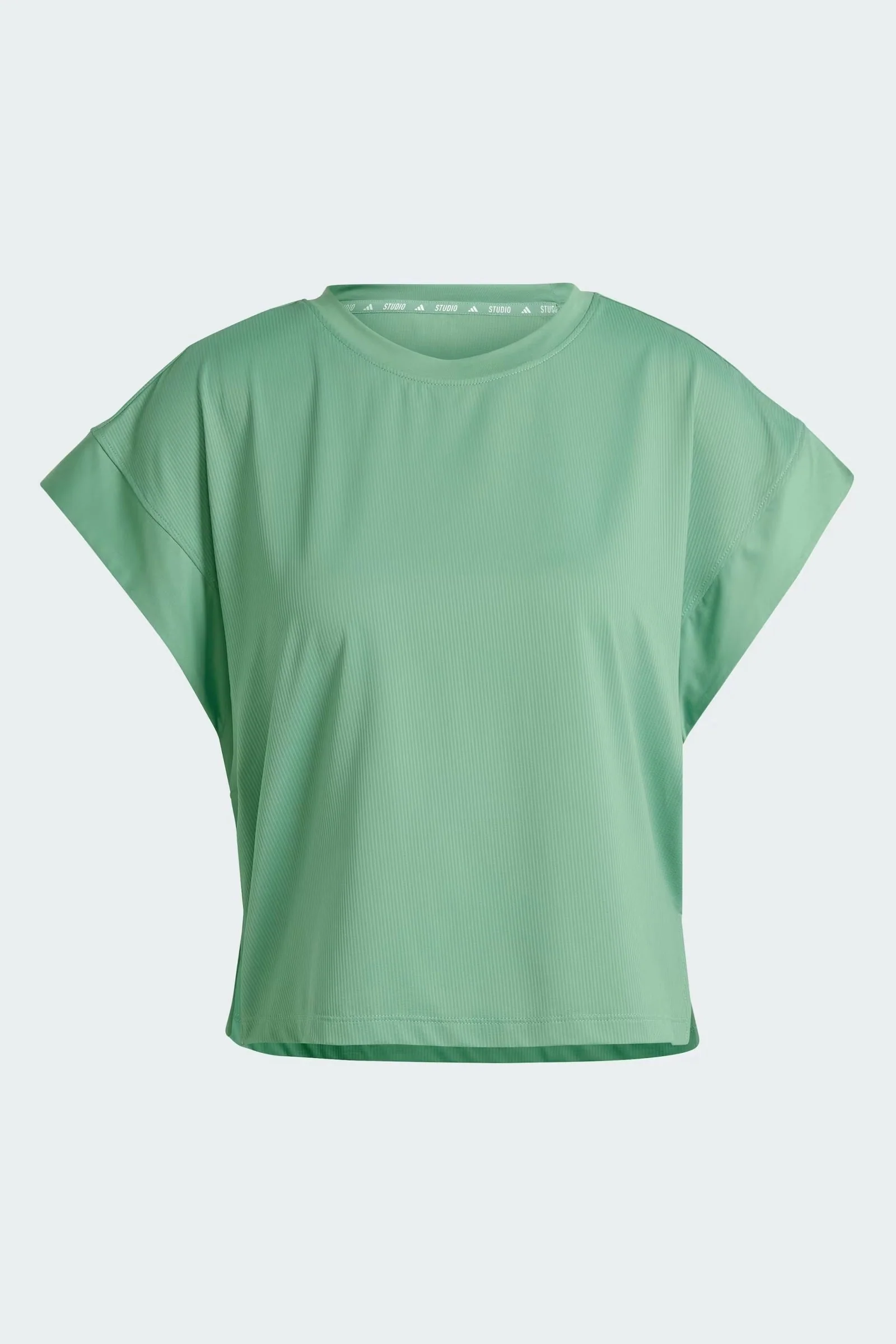 טישירט לנשים STUDIO TEE בצבע ירוק בהיר - Image 6