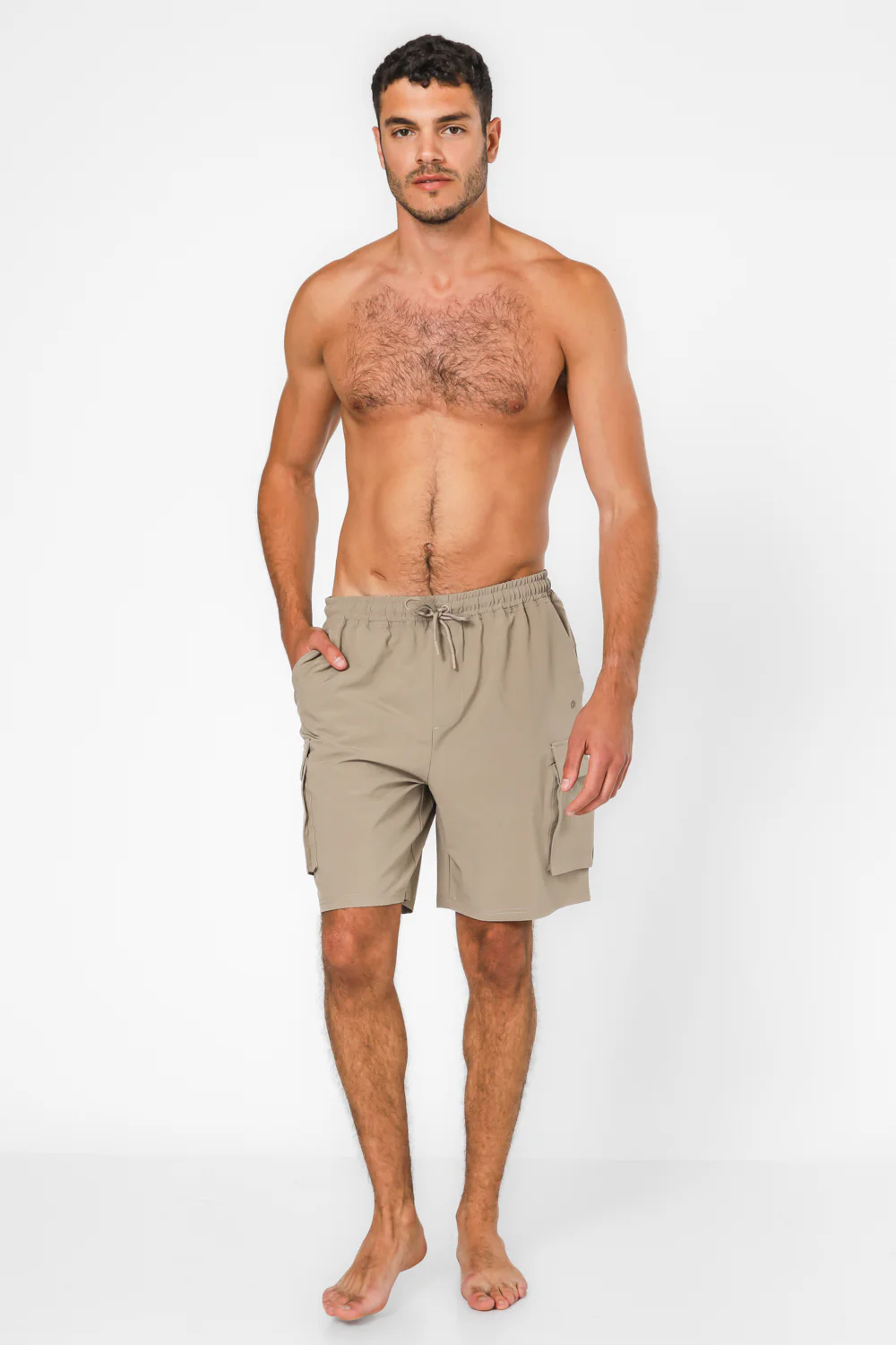 מכנסיים קצרים CARGO חאקי - Image 5