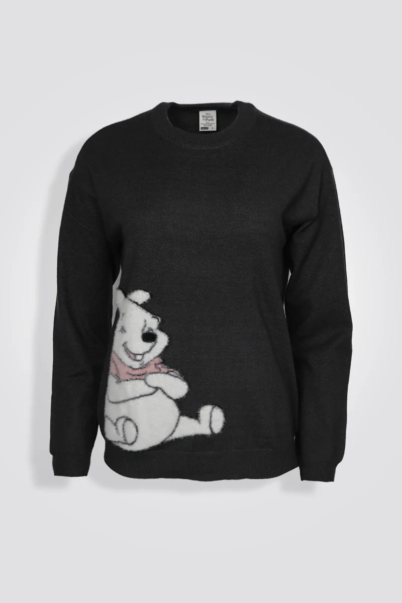 סט סריג POOH בצבע אפור - Image 2