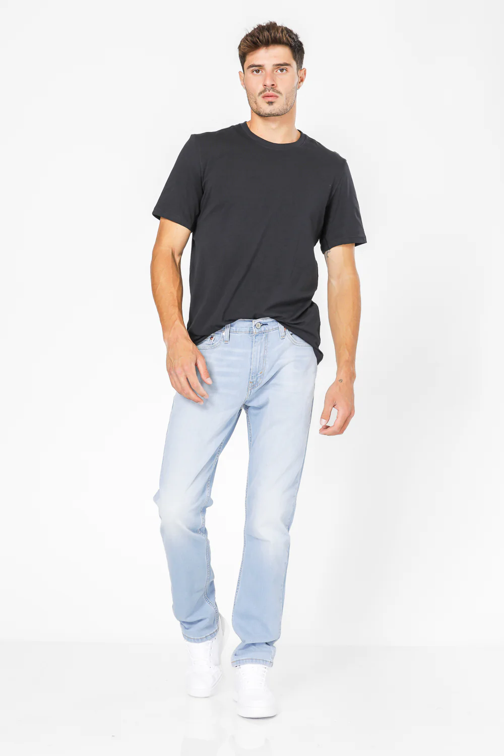 ג'ינס 5 Pocket M בצבע כחול בהיר - Image 2