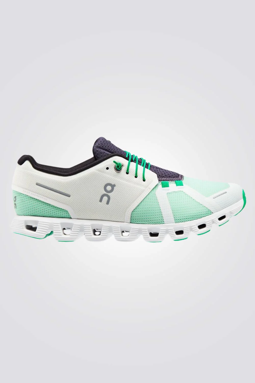 נעלי ספורט לגברים Cloud 5 Push Ivory בצבע לבן וירוק