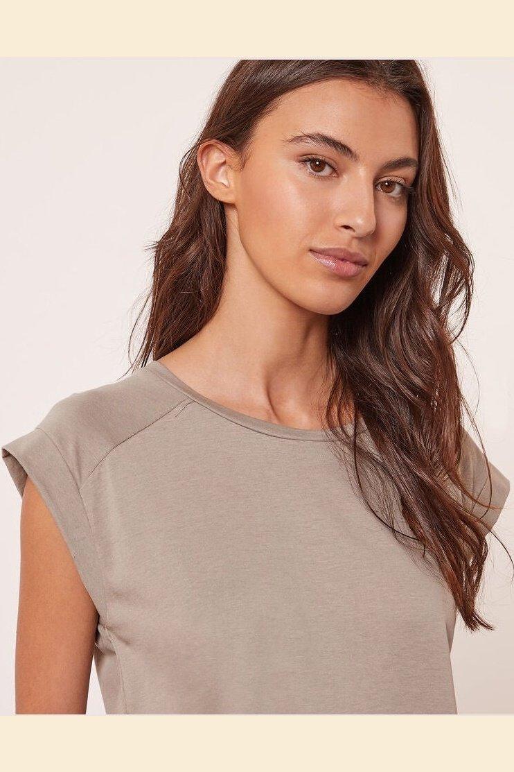 חולצת פיג'מה קצרה GAM חאקי - Image 3