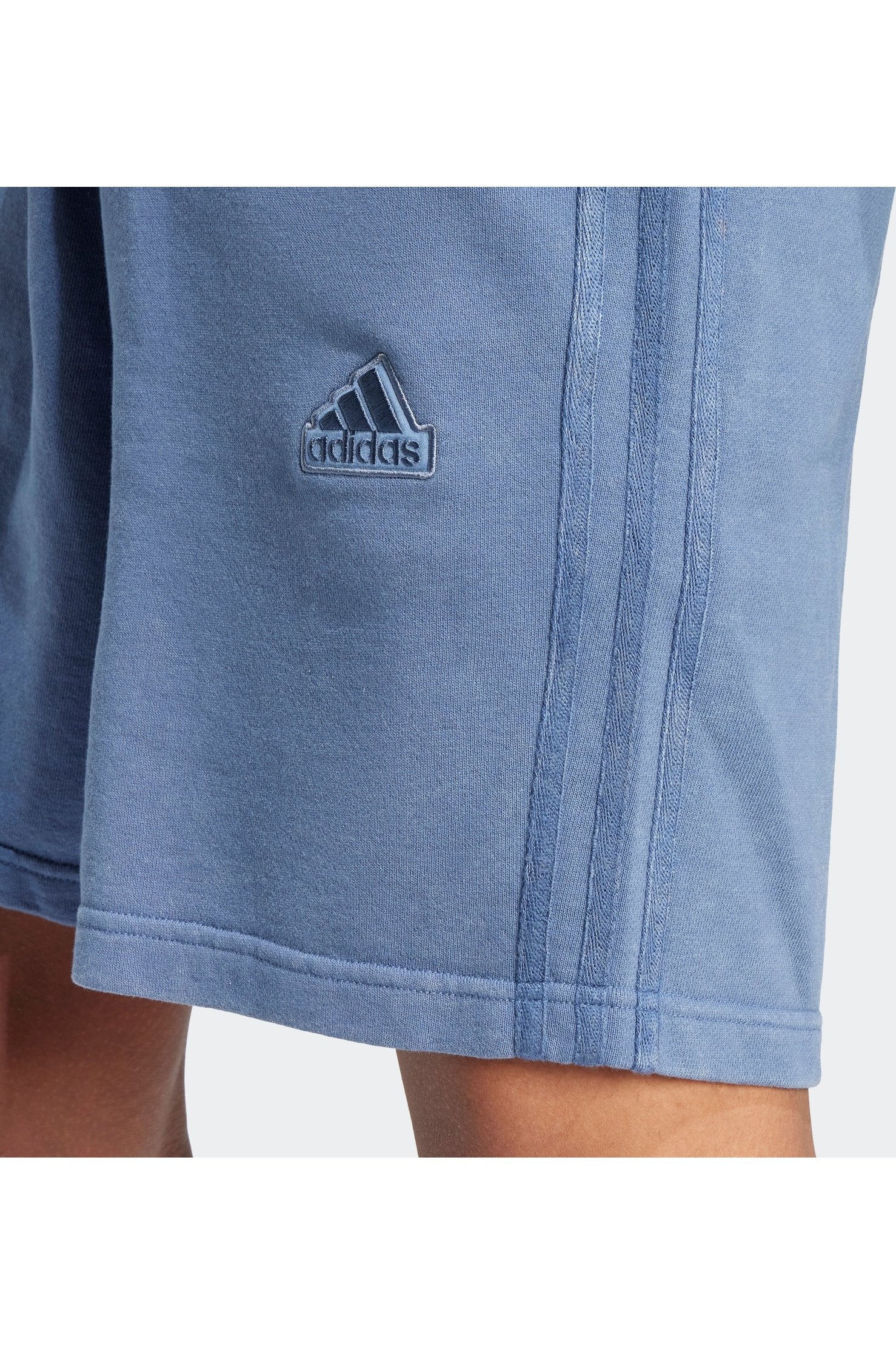 מכנסיים קצרים לגברים ALL SZN FRENCH TERRY 3-STRIPES GARMENT בצבע כחול - Image 5