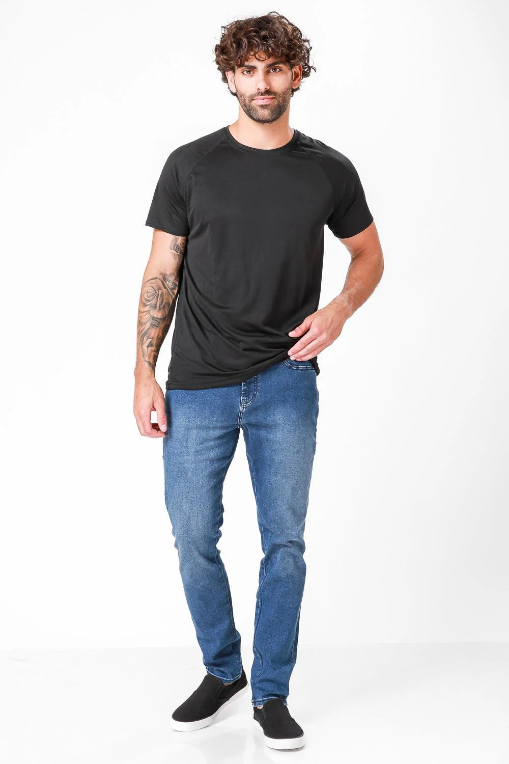ג'ינס BLEEKER SLIM כחול בהיר - Image 4