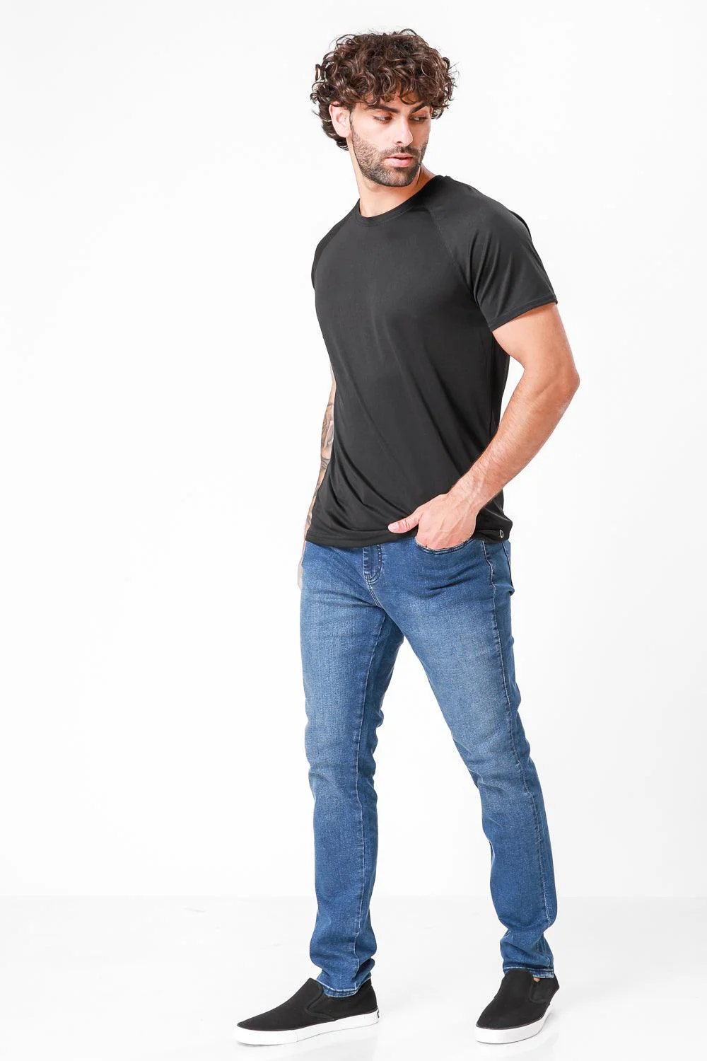 ג'ינס BLEEKER SLIM כחול בהיר - Image 5