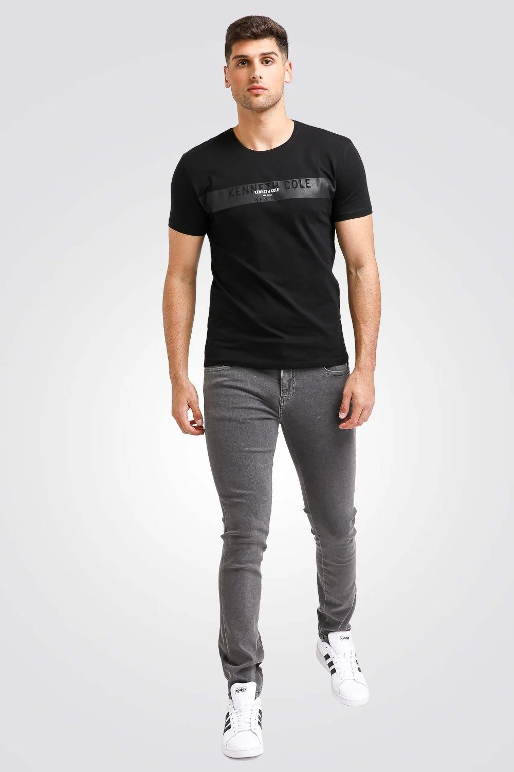 ג'ינס BLEEKER SLIM אפור