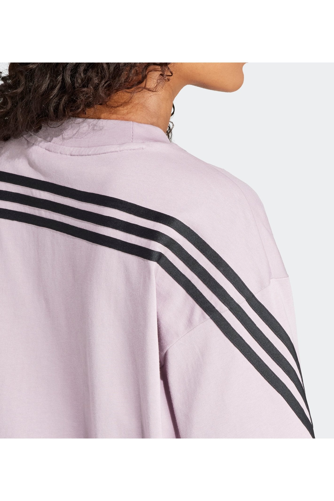 טישירט לנשים FUTURE ICONS 3-STRIPES בצבע לילך - Image 5