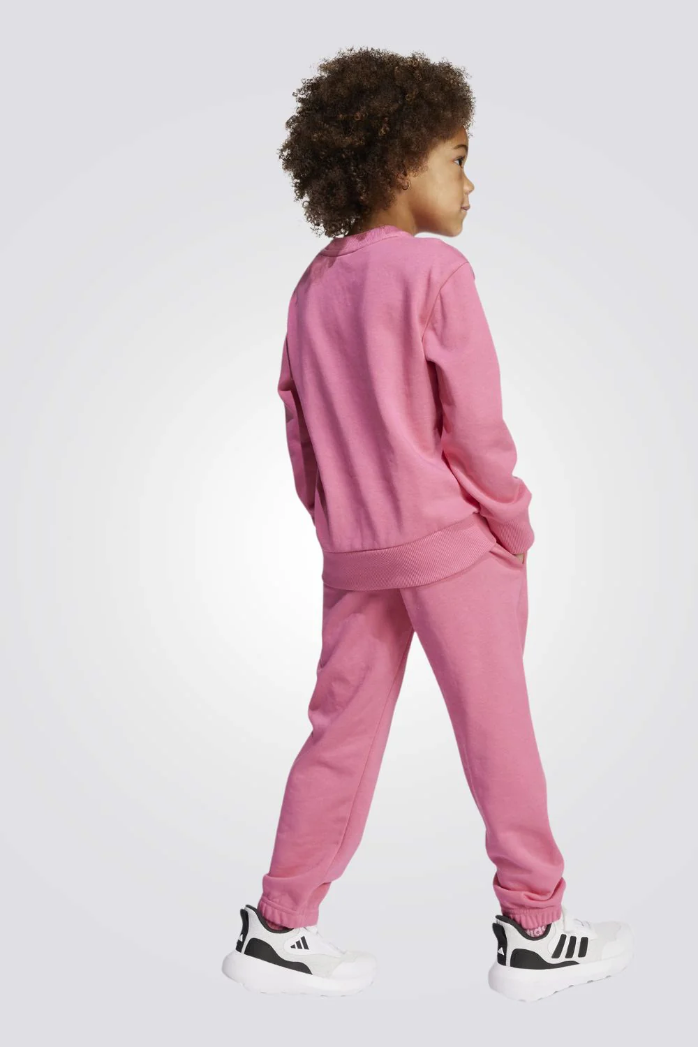 חליפת פוטר שני חלקים Essentials Joggers Set Kids לילדות - Image 2
