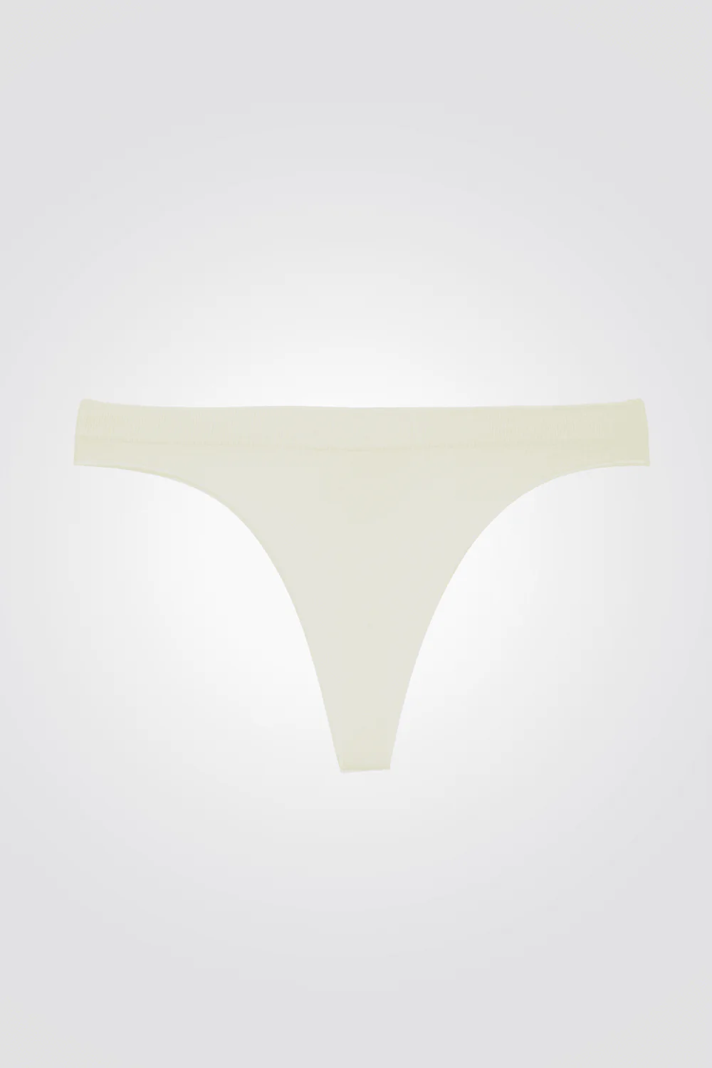 תחתוני חוטיני COTTON SEAMLESS בצבע לבן