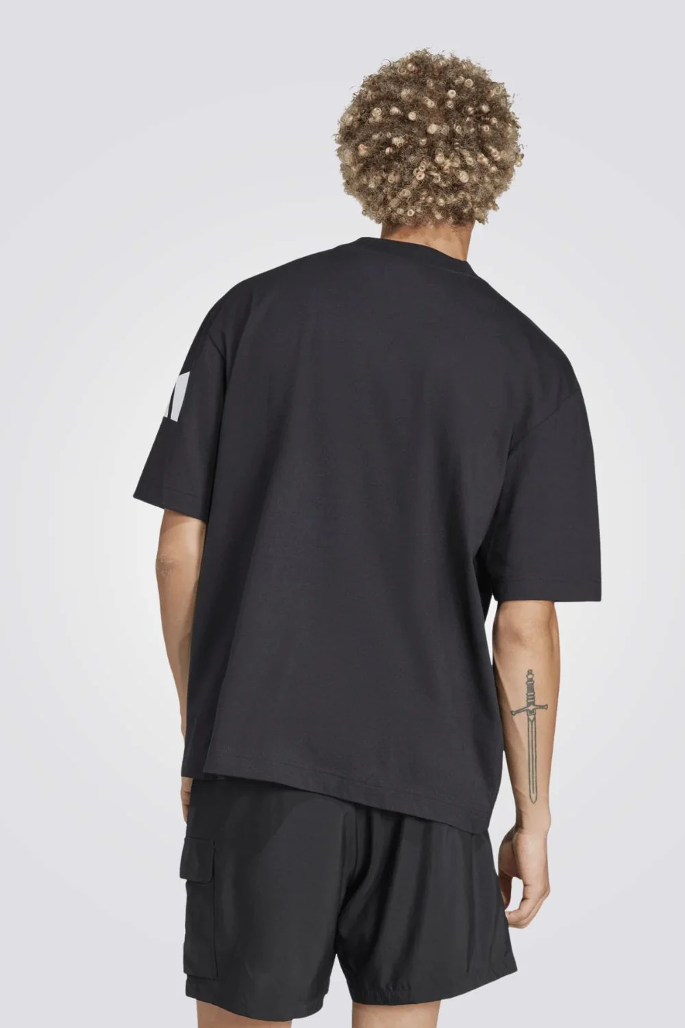 טישירט Essentials Loose Fit Three Bar Tee לגברים | אדידס - Image 3