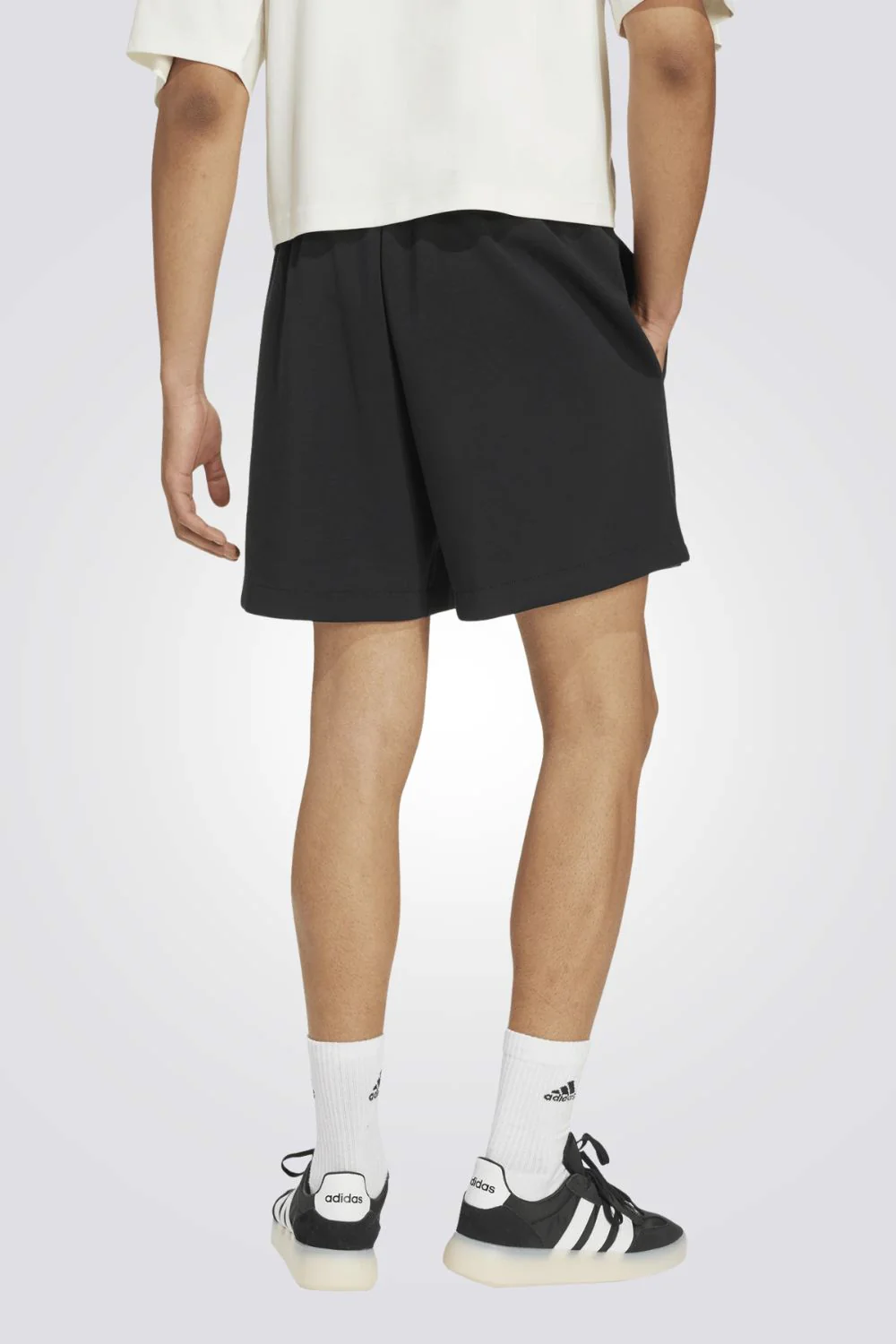 מכנסיים קצרים Soft Lux Shorts לגברים | אדידס - Image 3