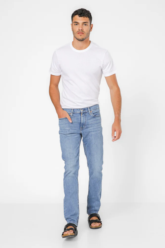 ג'ינס לגברים 511 SLIM בצבע MED INDIGO - Image 2