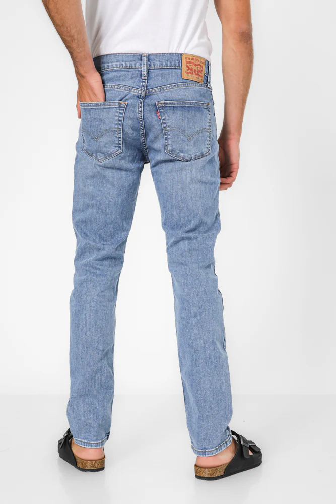 ג'ינס לגברים 511 SLIM בצבע MED INDIGO - Image 4