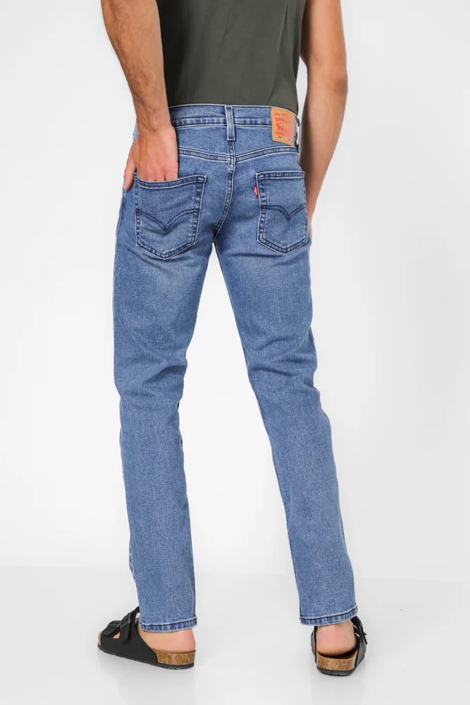 ג'ינס לגברים 511 SLIM בצבע MED INDIGO - Image 4