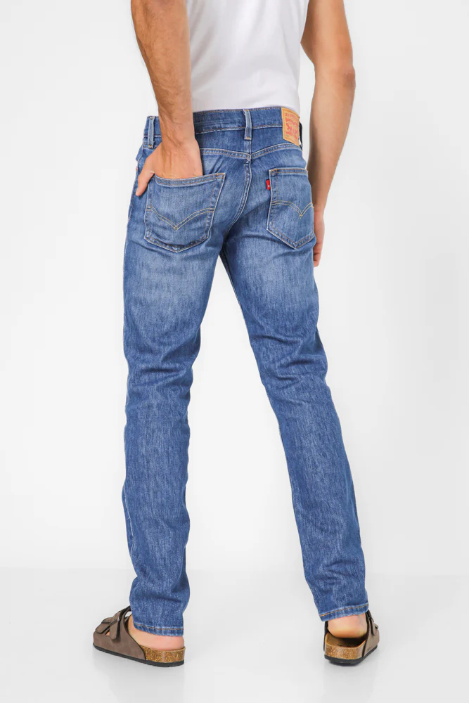 ג'ינס לגברים 511 SLIM בצבע MED INDIGO - Image 3