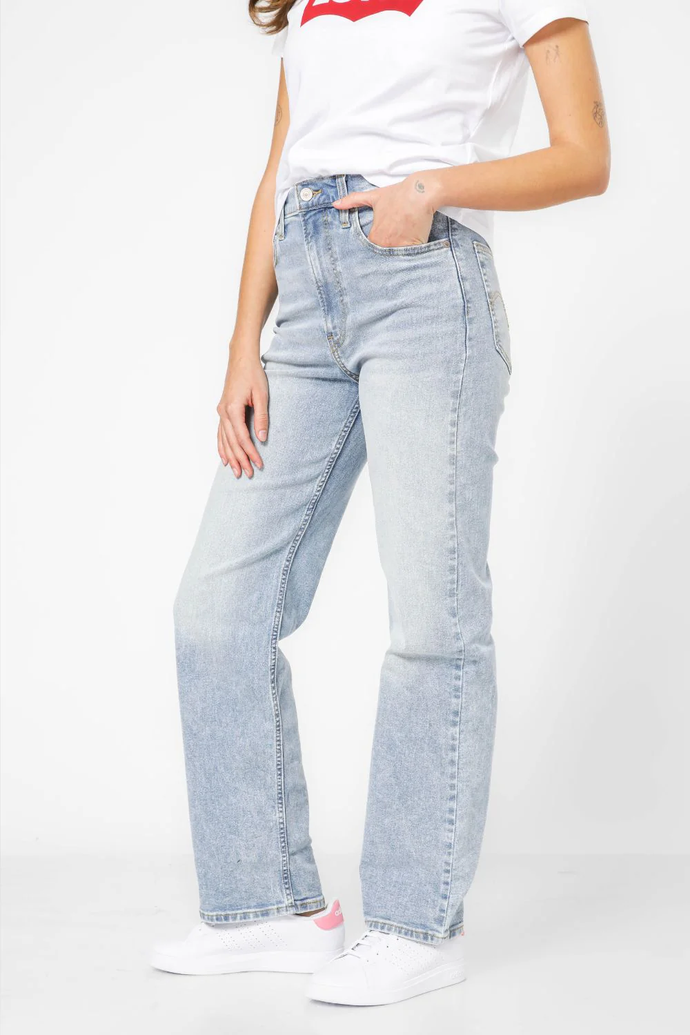 מכנסי ג'ינס Ribcage Straight - Image 4