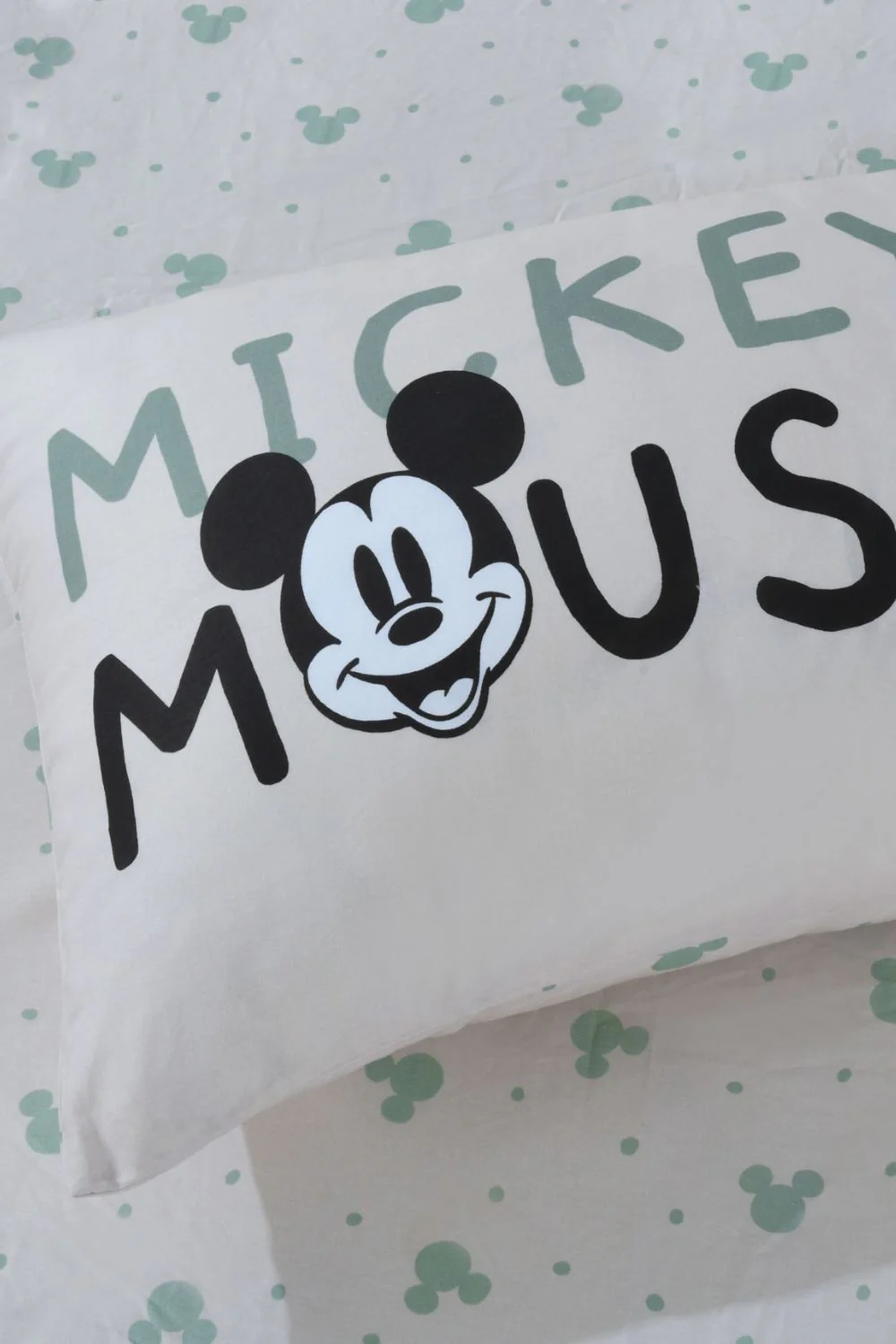 סט מצעים מיטה וחצי 120/200 ס"מ MICKEY green | דיסני - Image 3