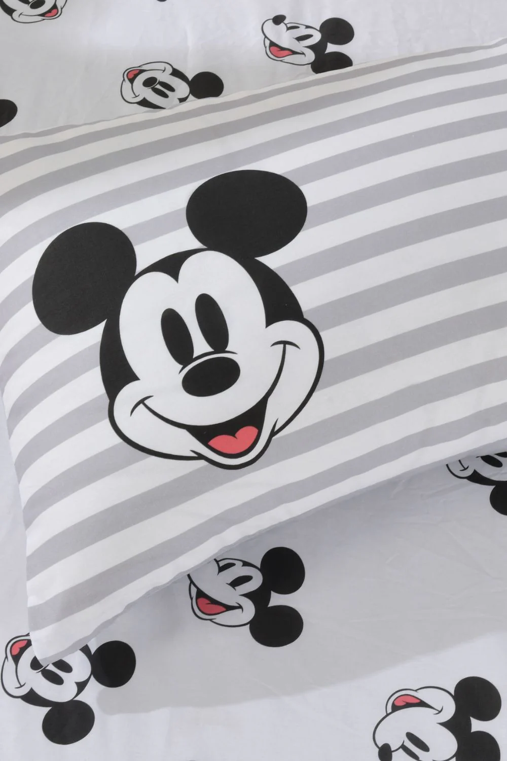 סט מצעים מיטה וחצי 120/200 ס"מ MICKEY grey | דיסני - Image 2
