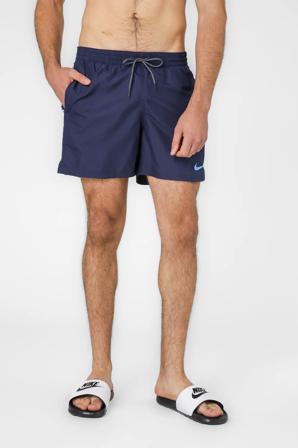 בגד ים NIKE LOGO TAPE לגברים - Image 2