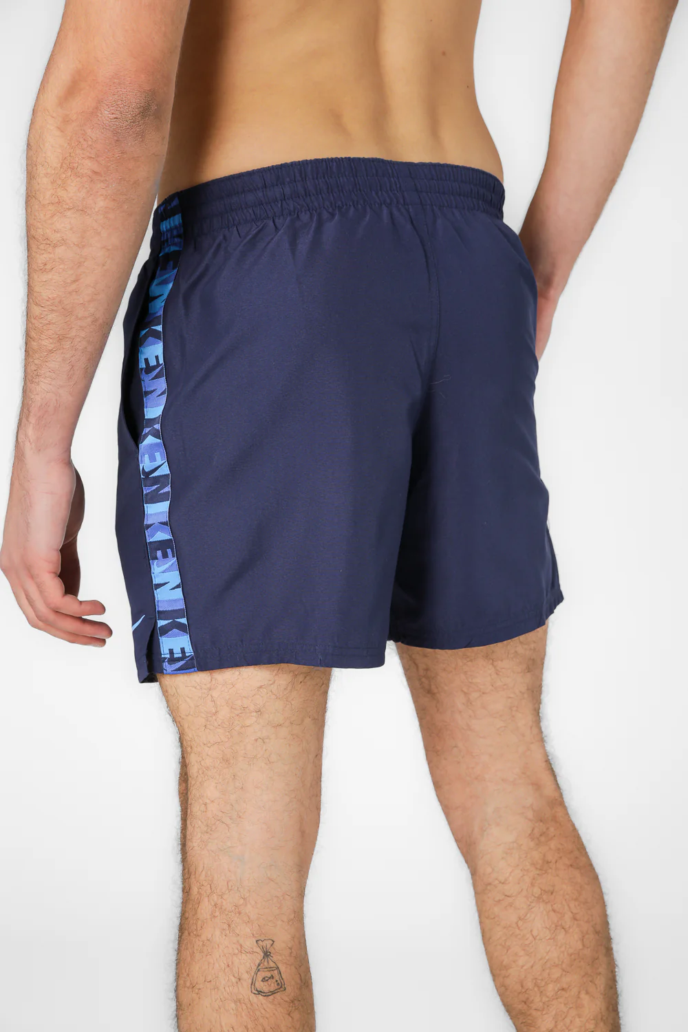 בגד ים NIKE LOGO TAPE לגברים - Image 4