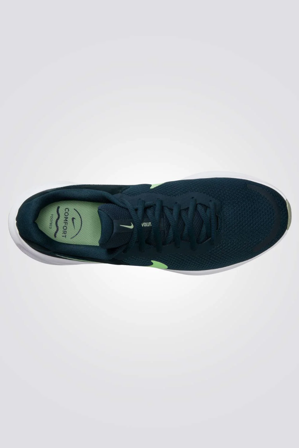 נעלי ספורט לגברים Nike Revolution 7 בצבע ירוק כהה - Image 3