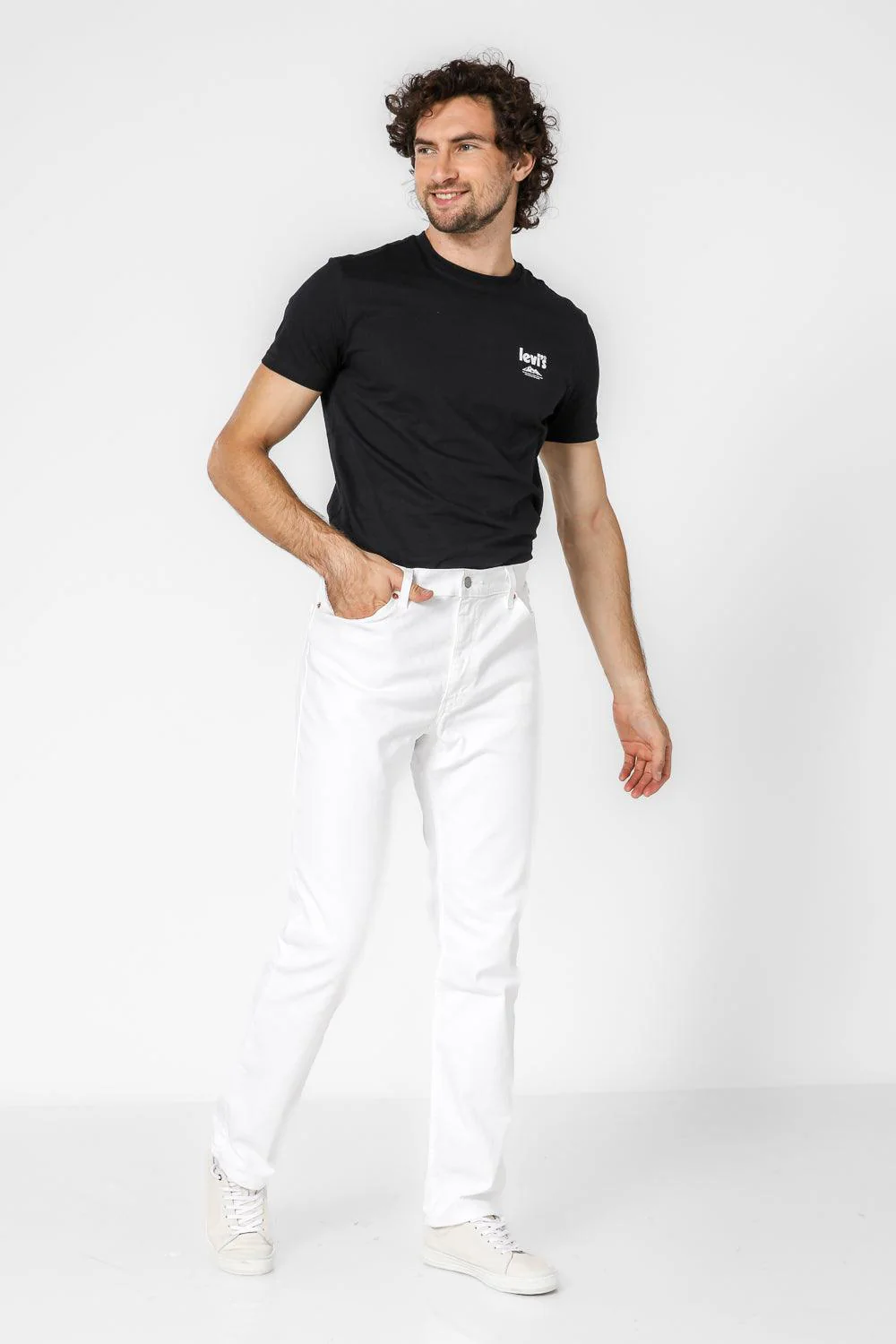 ג'ינס NEUTRAL 511 SLIM בצבע לבן - Image 4