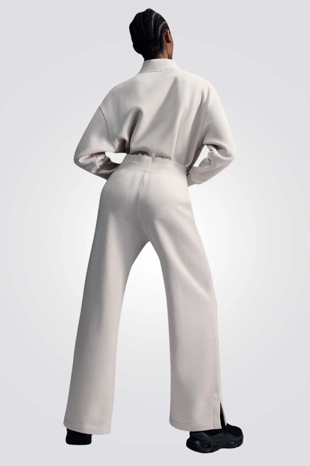 מכנסיים ארוכים לנשים  Sportswear Phoenix Fleece בצבע לבן - Image 2